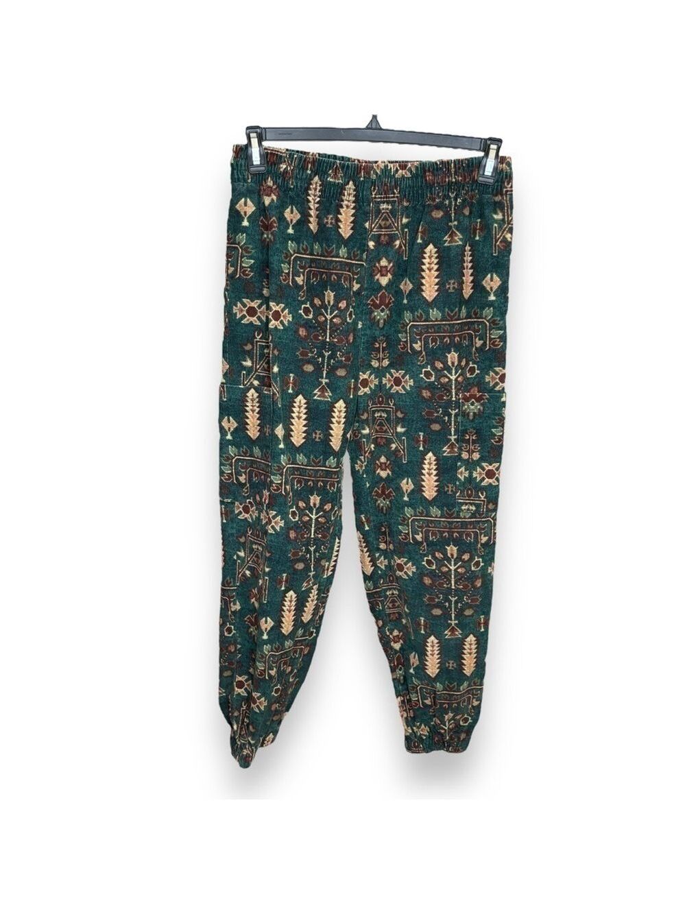 Urban Outfitters Southwestern Corduroy Penelope Joggers Bottoms - Small